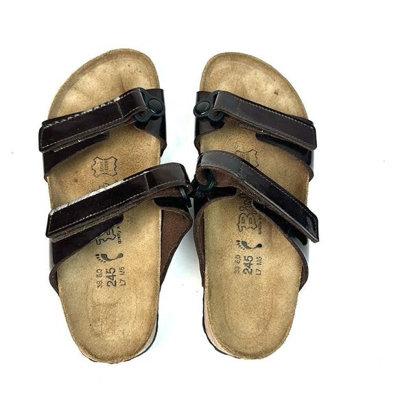 NWOB Birkenstock Birki's Madura Chocolate Brown Sandals Size US 7 - Picture 1 of 14
